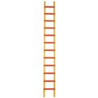 Houten dakladder - 9 tot 15 treden - Spreiding: 33 cm - Duarib